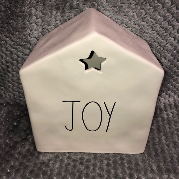 Rae Dunn Large JOY Christmas House - Picture 5 of 5